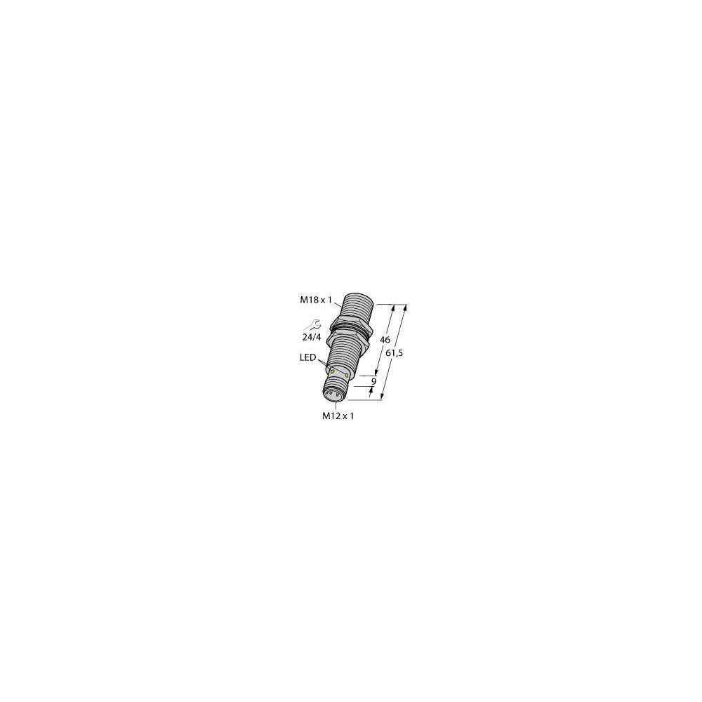 TURCK BI8U-EM18MWD-VP6X-H1 BEN SCHAK IND M18 8MM WIS (1pc)