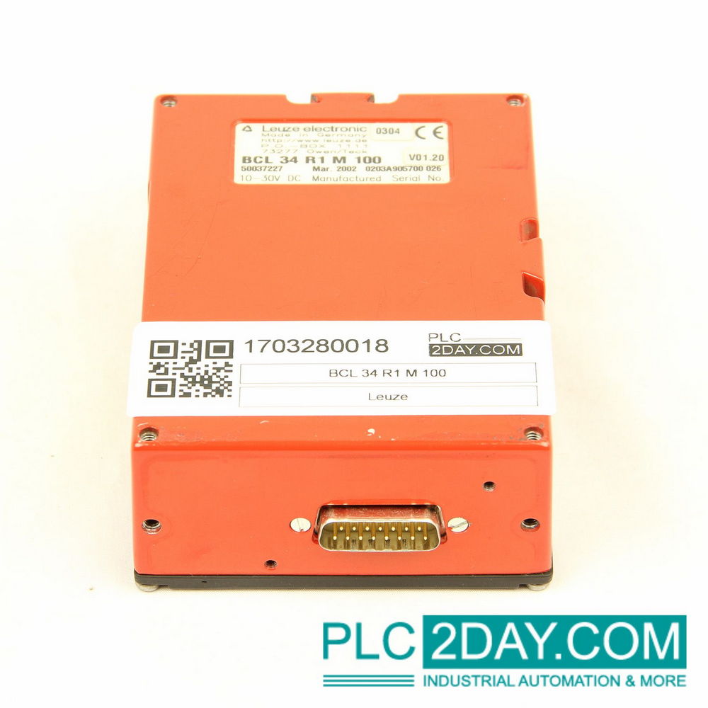 LEUZE BCL 34 R1 M 100 50037227 10-30V DC Barcode