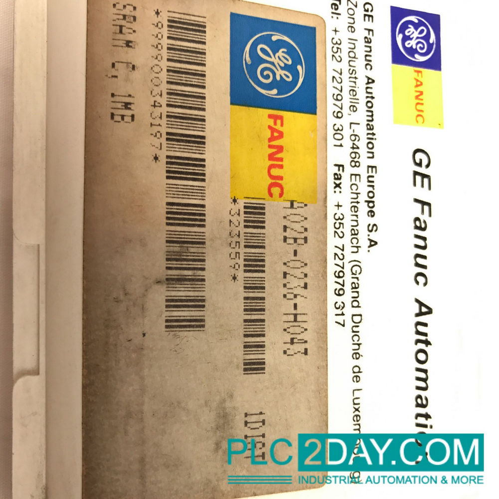 FANUC A02B-0236-H043 BACK-UP MEMORY SRAM C 1MB