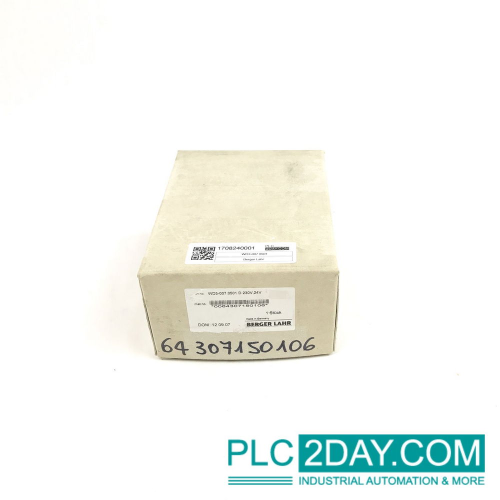 BERGER LAHR | WD3-007.0501 | NSFP