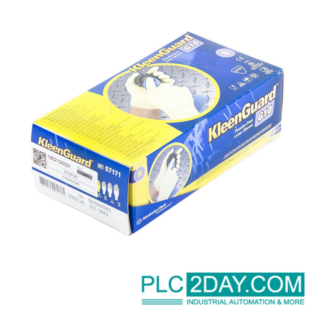 KIMBERLY-CLARK SB72891060 (100pc) Powder-Free Latex Gloves