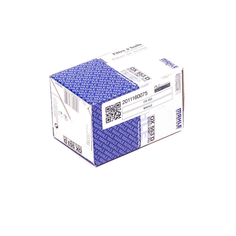 MAHLE OX 553 Oil Filter Alfa