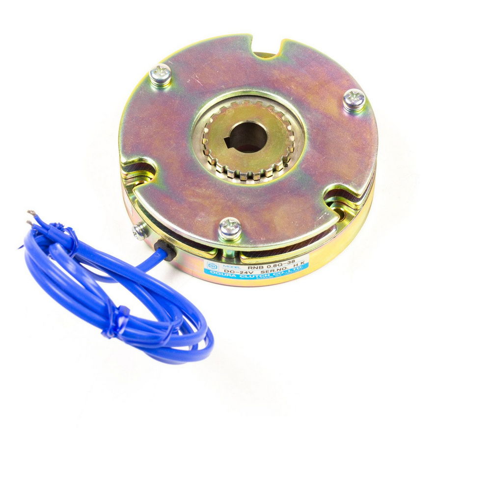 OGURA CLUTCH RNB-0.8G-38 Electromagnetic Spring Applied Brake DC-24V