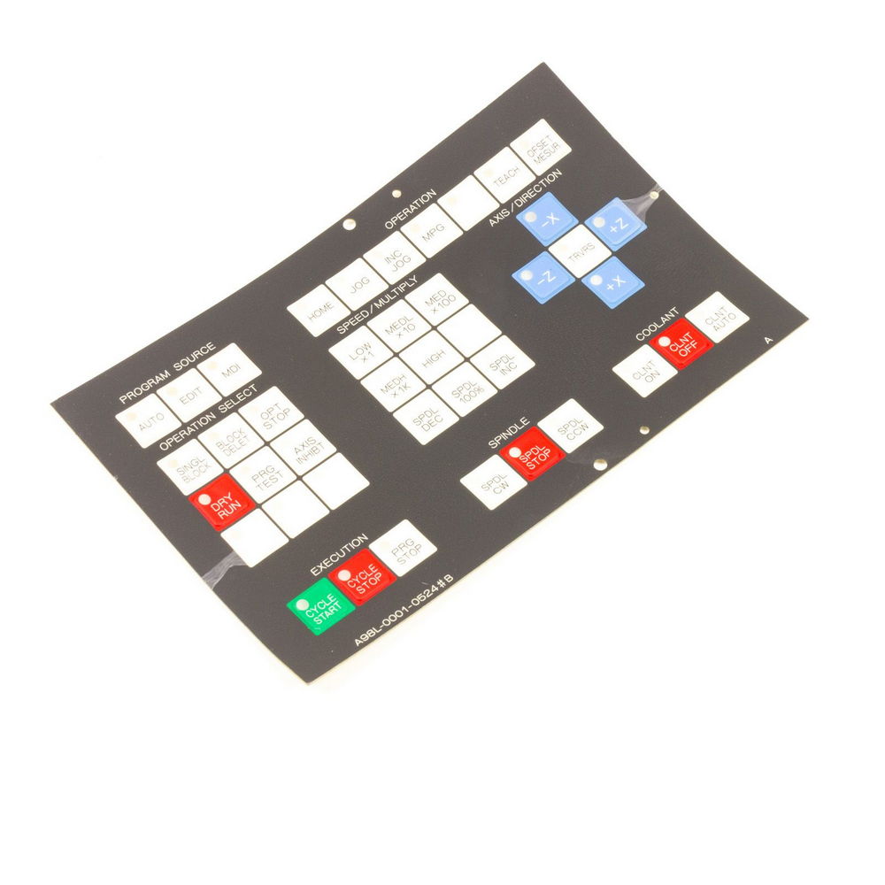FANUC A98L-0001-0524#B Membrane cover