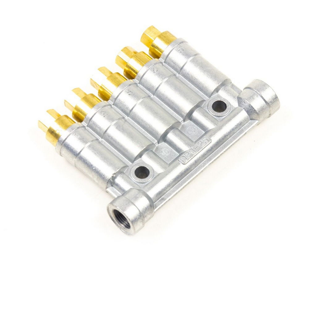 SHOWA DPB-25 0.1cc Dester Plunger Unit: 5 ports. Discharge Volume: 0.1cc