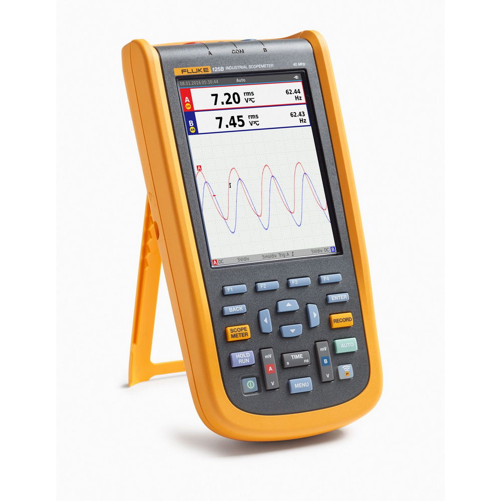 FLUKE -125B/EU SCOPEMETER 40 MHZ 2 KANALEN (1pc)