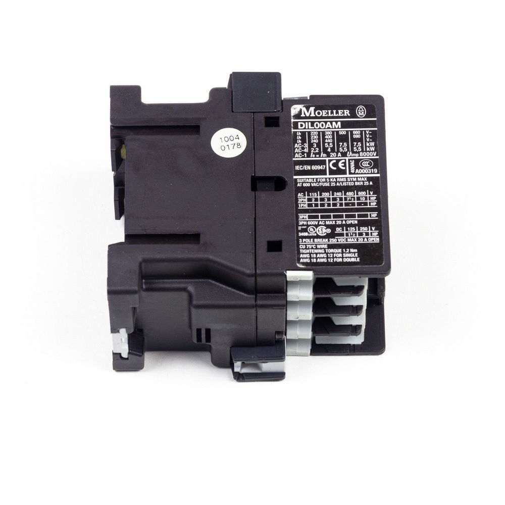 EATON MOELLER DIL00AM Contactor: Suitable for 5 KA RMS SYM, Max at 600 VAC — изображение 4