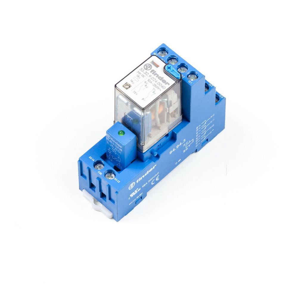 FINDER 55.32.9.024.0040 + 94.94.3 Relay and socket
