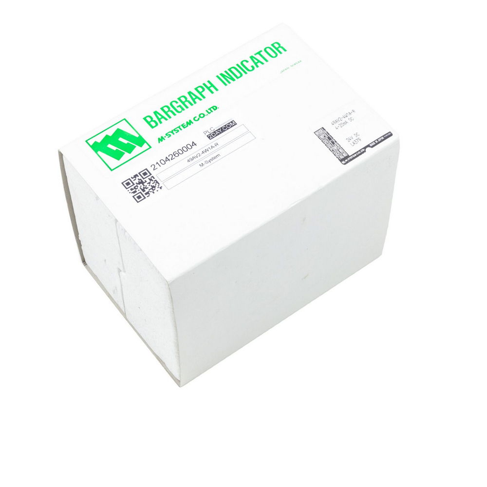 M-SYSTEM 49AV2-4W1A-R Bargraph Indicator: 4-20mA DC