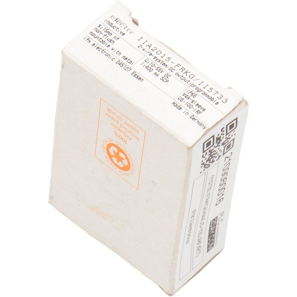 IFM ELECTRONICS 115733 (FRKG/V4A/US-100-IRF/RT)
