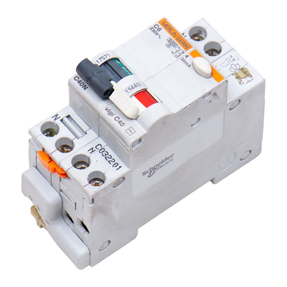 MERLIN GERIN C6-40N (17571) + Vigi C40 (19440)