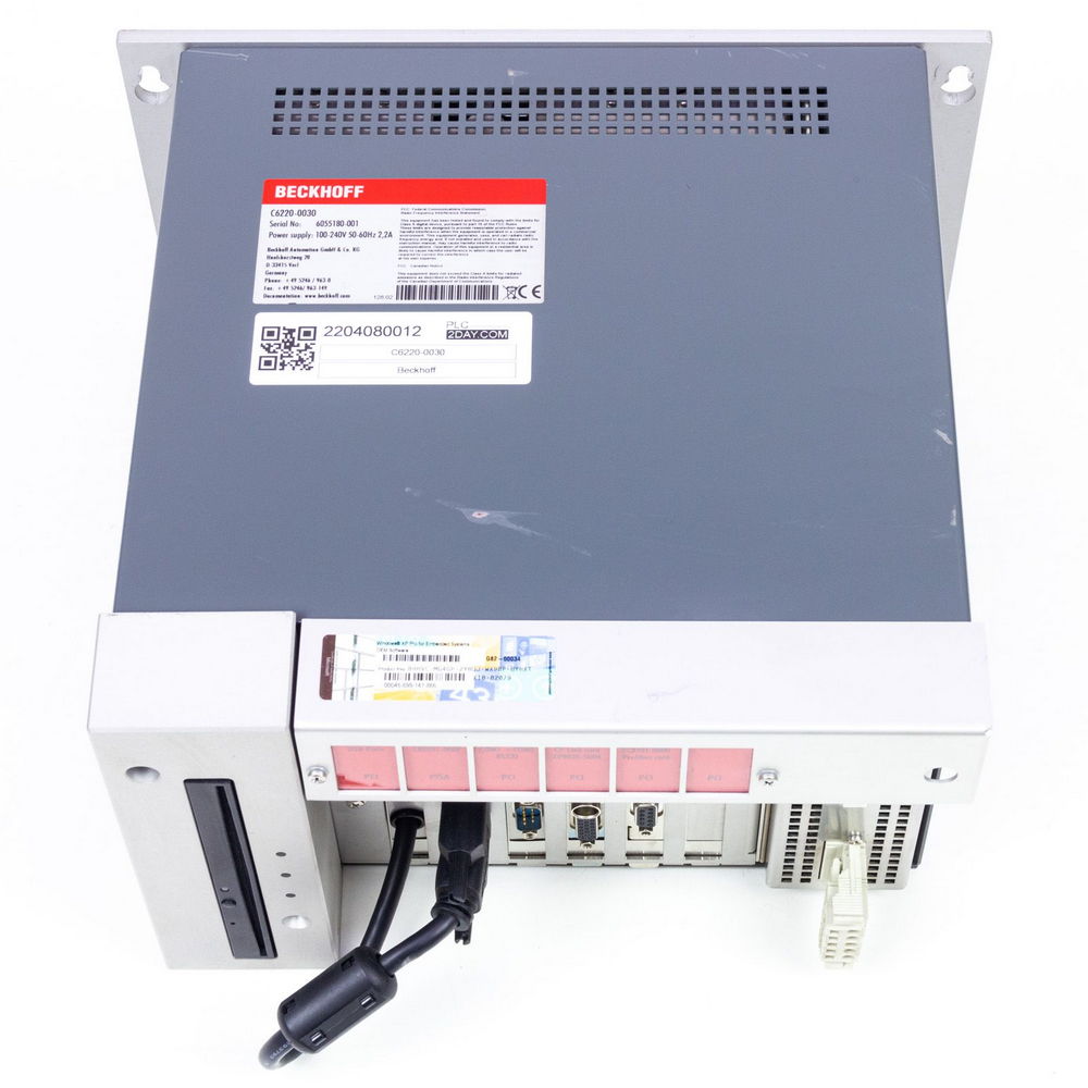BECKHOFF C6220-0030, Control Cabinet Industrial PC — изображение 9