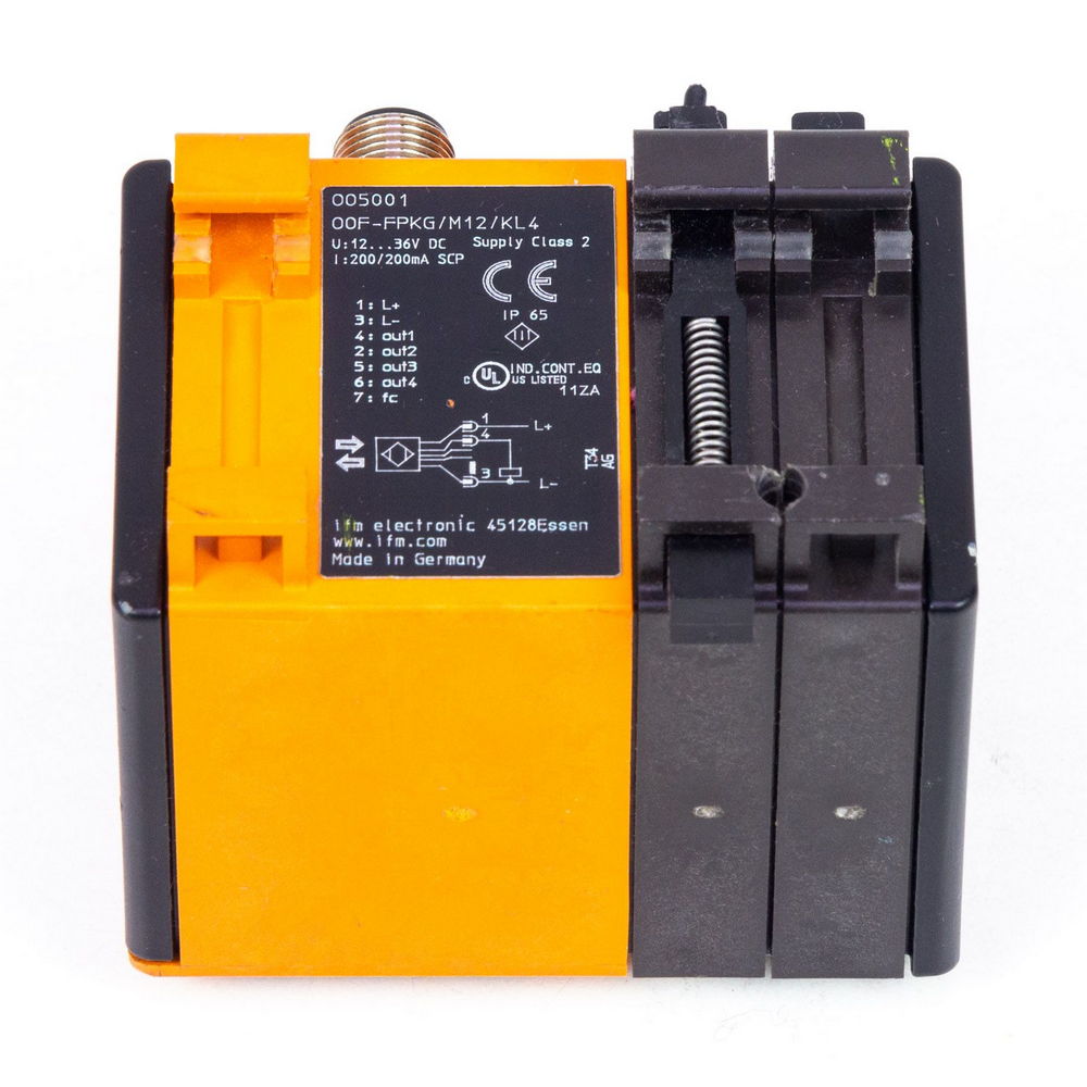 IFM 00F-FPKG/M12/KL4, Photoelectric Fiber Optic Amplifier, 00F-FPKGM12KL4 — изображение 4