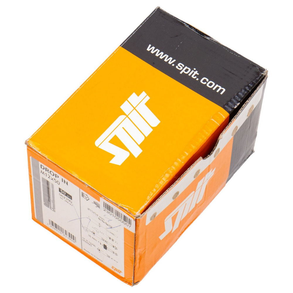 SPIT M12x50 Slaganker Drop-In Anchor (062390)