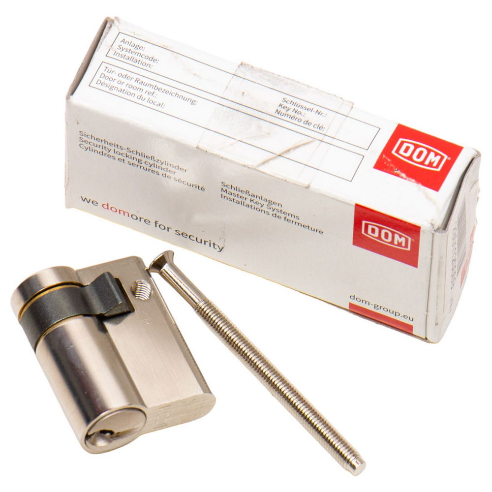 DOM 333 Plura (H/30) Half cilinder lock — изображение 4