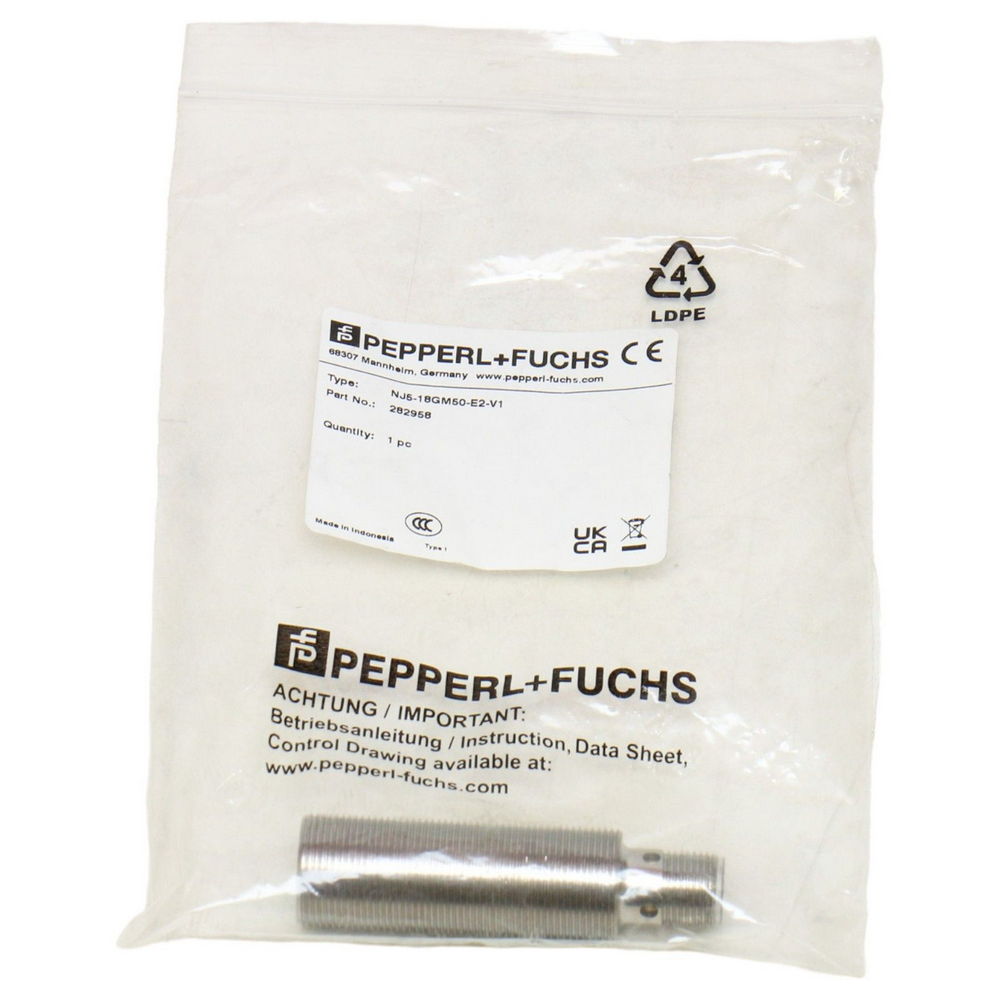 PEPPERL-FUCHS NJ5-18GM50-E2-V1 282958 — изображение 2