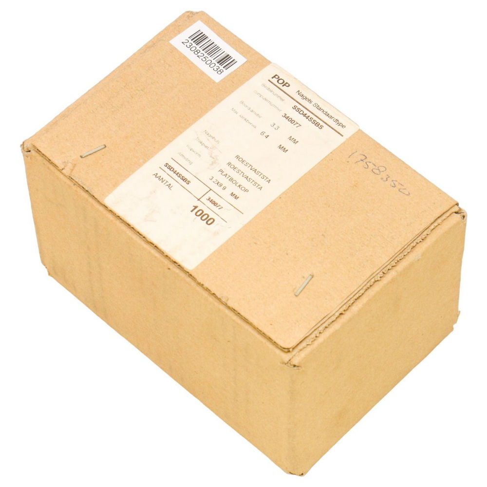 POP SSD44SSBS Stainless 3.2x9.9mm