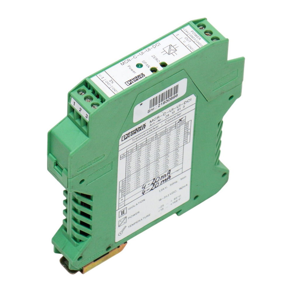 PHOENIX CONTACT 2810913 MCR-C-UI-UI-DCI