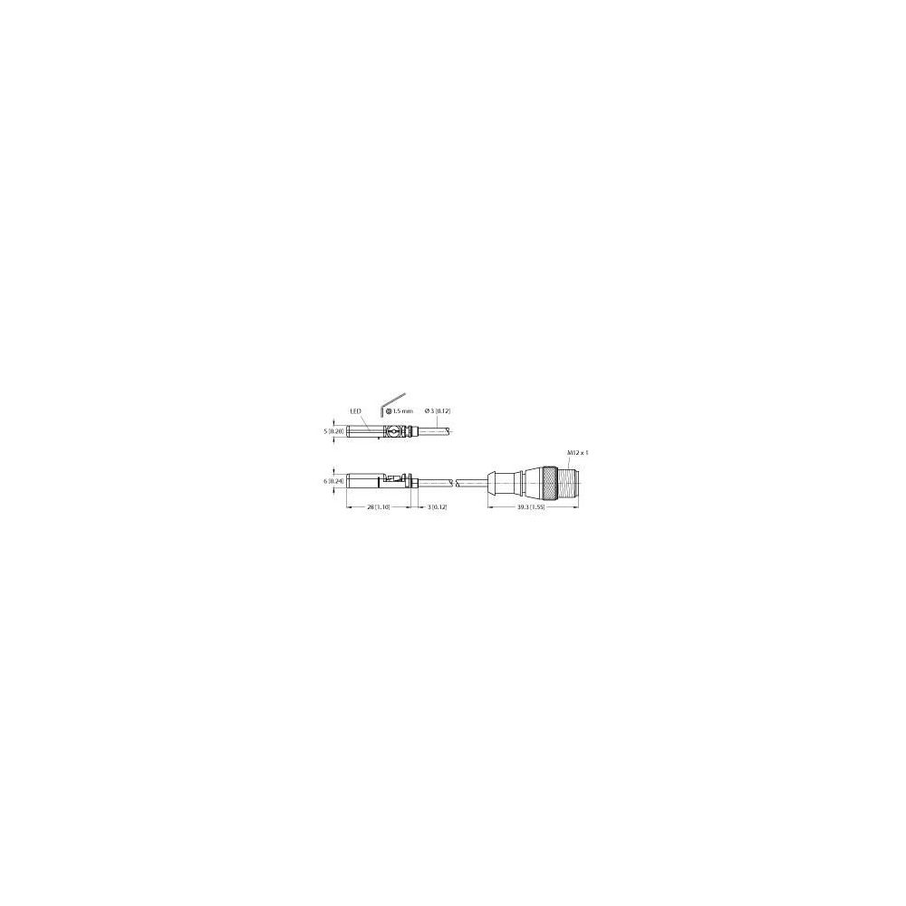 TURCK BIM-UNT-AP6X-0.3-RS4 MAGNEETVELDSENSOR VOOR PNEUMA (1pc)