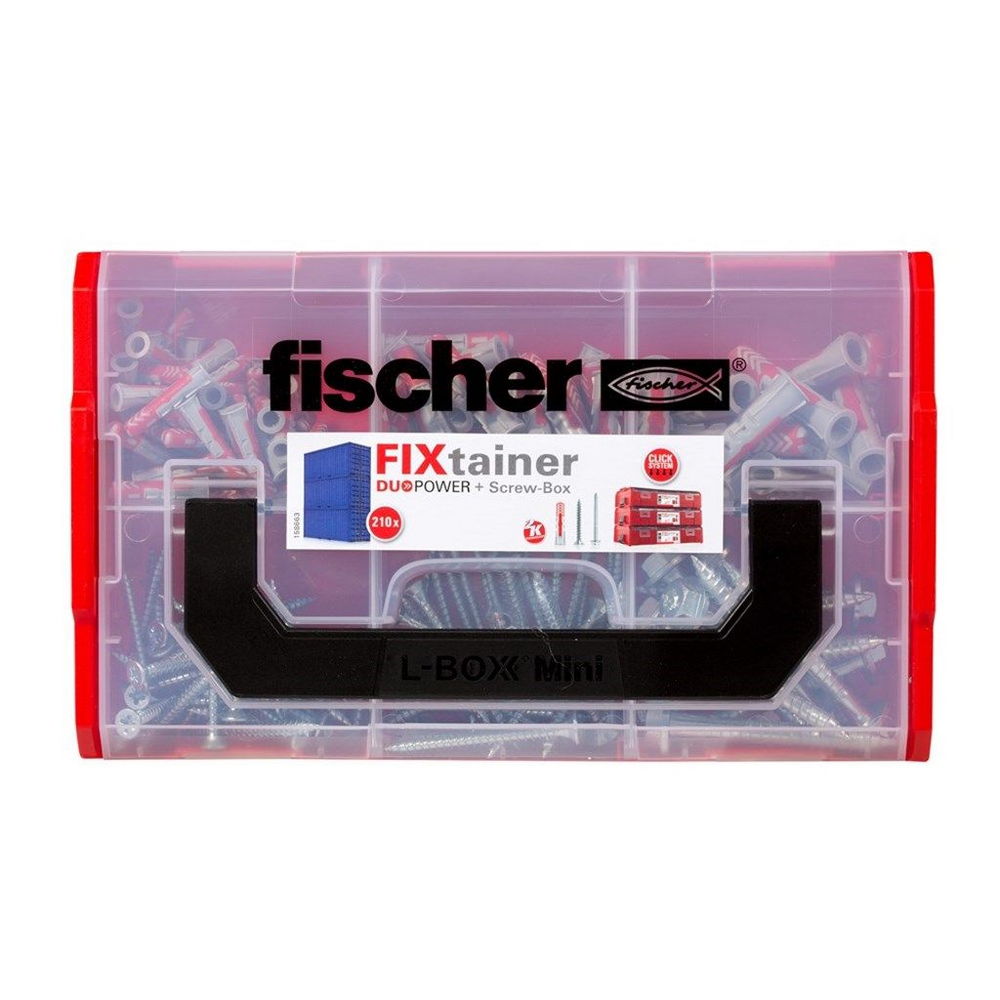 FISCHER 536162 FIXTAINER DUOPOWER+SCHROEF (1pc)