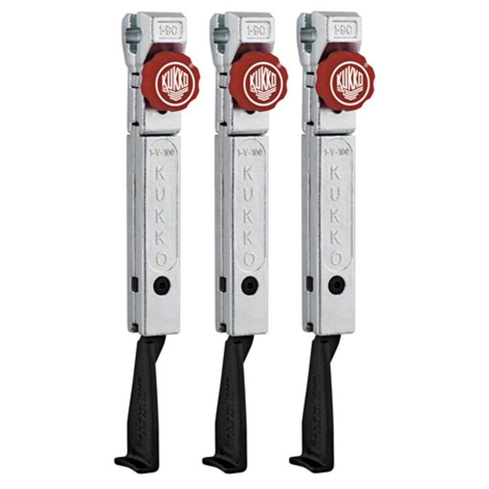 KUKKO 1-193-S Verlengde trekhaken (3-dlg.) (1pc)