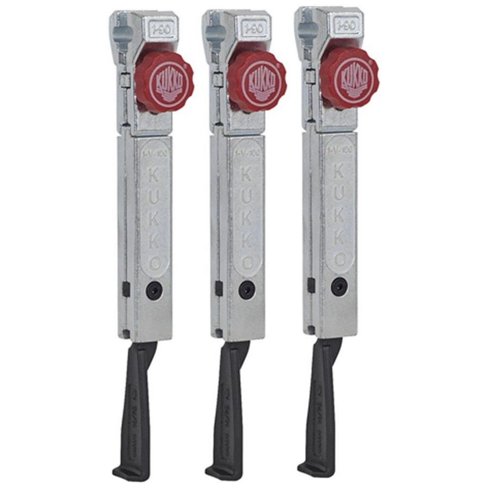 KUKKO 1-195-S Set verlengde trekhaken 3-dlg. (1pc)