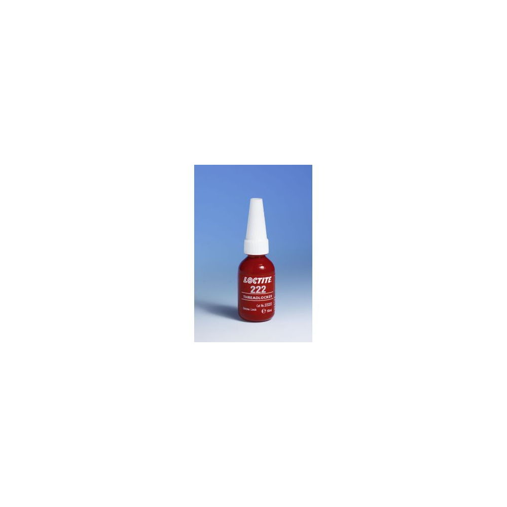 LOCTITE 222 10ml Schroefdraadborging - lage sterkte - algemeen gebruik (12pc)